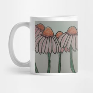 Cone flowers Mug